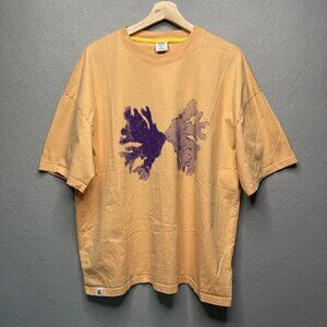 Fielder Bonobos Limited Edition Kate Gibb Coral Art Shirt XL